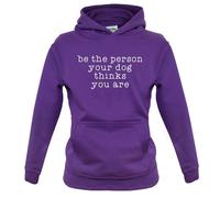 Be la Persona Il Cane Thinks You Are - Bambini Felpa/Maglione - Funny Cani Love