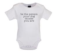 Be la Persona Il Cane Thinks You Are - Bambino T-Shirt / Body - Divertente Cani