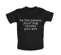 Be la Persona Il Cane Thinks You Are - Bambino T-Shirt / Body - Divertente Cani