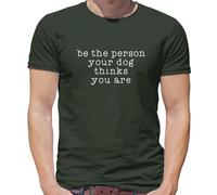 Be la Persona Il Cane Thinks You Are - T-Shirt - Divertente Cani Love Cani Owner