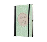 Be-Leaf in Yourself: taccuino con copertina verde con elastico e design tascabile (note-ds23-beleafyourrg)