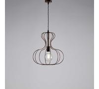 Be Light Lampada a sospensione singola con struttura in metallo dalle linee mode [EEK: A+]