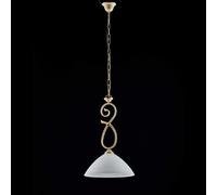 Be Light Lampada a sospensione singola con struttura in metallo e paralumi in ve [EEK: A+]
