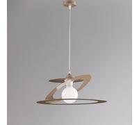 Be Light Lampada a sospensione singola dalle linee moderne con struttura in meta