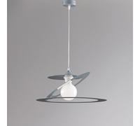 Be Light Lampada a sospensione singola dalle linee moderne con struttura in meta