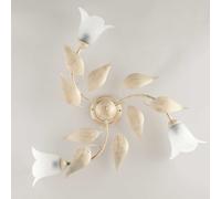 Be Light Plafoniera piccola con struttura linee classiche in metallo e diffusore [EEK: A+]