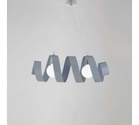 Be Light Sospensione grande struttura in metallo dalle linee moderne doppio diff [EEK: A+]