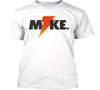Be Like Mike T-Shirt Casual Graphic Tops White XL