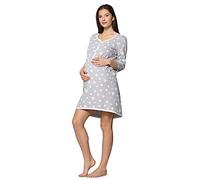 Be Mammy Camicia da Notte Premaman Funzione Allattamento BE20-176