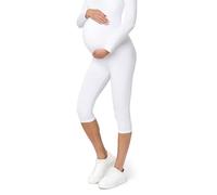 Be Mammy Leggings Premaman 3/4 BE20-229(Bianco, XL)