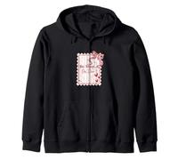 Be Mine… Or Don't Stamp with a Ribbon Valentines Day Felpa con Cappuccio