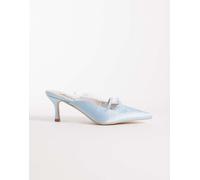 Be Mine - Sabrina - Sabot in pizzo blu con tacchetti a spillo 41