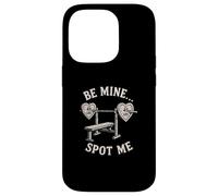 Be Mine Spot Me divertente allenamento di San Valentino Custodia per iPhone 14 Pro
