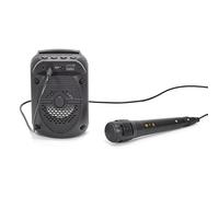 Be Mix Cassa Karaoke senza Fili Bluetooth 5W Microfono Incluso USB Nero | Senza fili, Bluetooth, 5W, microfono incluso, lettore micro SD, porta USB, presa jack, autonomia 2 h, serate