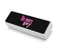 Be More Gay - Custodia rigida per occhiali, con panno per la pulizia, per donne e uomini