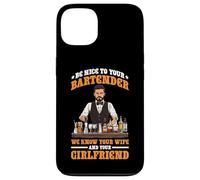 Be Nice To Bartender We Know Your Secrets - Custodia per iPhone 13