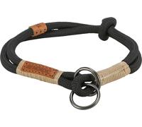 BE NORDIC Collare a strozzo 35 cm/ø 6 mm nero/sabbia