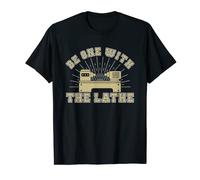 Be One With The Lathe - Camicia regalo per amore Maglietta