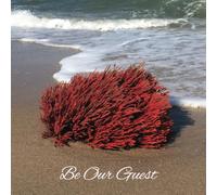 Be Our Guest: - Coastal Beach Themed Guest Book For Vacation Rentals, Airbnb, VRBO, Bed & Breakfast, Beach House, Guest House.