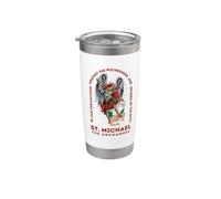 Be Our Protection San Michele Arcangelo Bicchiere termico in acciaio inox doppia parete