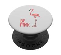 Be Pink Cool Funny Funky Trendy Fenicottero PopSockets PopGrip Adesivo