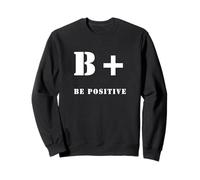 Be Positive Motivational Inspirational Gift Uomini Donne Bambini Felpa