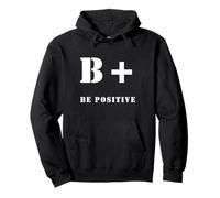 Be Positive Motivational Inspirational Gift Uomini Donne Bambini Felpa con Cappuccio