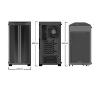 BE QUIET! CASE ATX PURE BASE 500DX BLACK, 1XUSB 3.2, 1XUSB-C, 7 SLOT ESPANSIONE, 2X3.5/5X2.5 DRI NEW