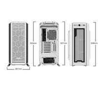 BQT BGW40 - be quiet! Silent Base 802 Window - White