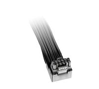 be quiet! Cavo PCIe 90° invertito 12V-2x6 / 12VHPWR - cavo GPU da 600 W per alimentatori ATX 3.0 e 3.1, connettore ad angolo, rivestimento nero