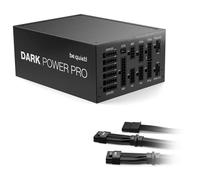 be quiet! Dark Power Pro 13 1300W PSU, 80 PLUS Titanium, ATX 3.0 PSU with full support for PCIe 5.0 GPUs and GPUs with 6+2 pin NEW