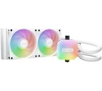 be quiet! Light Loop 240mm White dissipatore a liquido per CPU overclockate, 2 ventole ARGB Light Wings LX 120mm PWM high-speed, unità di raffreddamento con LED, hub PWM-ARGB
