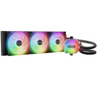 be quiet! Light Loop 360mm Black dissipatore a liquido per CPU overclockate, 3 ventole ARGB Light Wings LX 120mm PWM high-speed, unità di raffreddamento con LED ARGB, prestazioni elevatissime