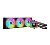 be quiet! Light Loop IO LCD 360mm Black Dissipatore A Liquido Per CPU | 3 Light Wings LX PWM High-Speed ARGB, Blocco Di Raffreddamento Con ARGB E Display IPS, IO Controller
