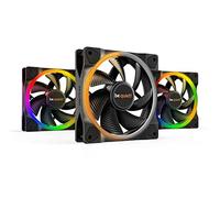 be quiet! Light Wings 120mm Black PWM ARGB PC Case Ventole, Triple Pack | 18 LED ARGB, 7 pale delle ventole ottimizzate per la silenziosità, elevato flusso d'aria, cuscinetto Rifle di lunga durata