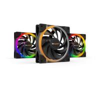 be quiet! Light Wings | 120mm PWM Triple Pack high-speed Case per computer Ventilatore 12 cm Nero 3 pz