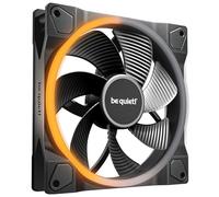 be quiet! Light Wings 140mm PWM Reverse Black ventola, pale invertite ottimizzate per il rumore, elevata portata d’aria, ideale come ventola laterale o inferiore, 20 LED ARGB, estremamente silenziosa