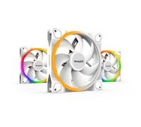 be quiet Light Wings ARGB 140mm PWM Fan White - Triple Pack