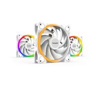 Be Quiet Light Wings Gehäuselüfter PWM 120 mm Bianco Pack da 3 BL100