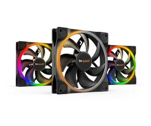 Be Quiet Light Wings Gehäuselüfter PWM 140 mm Nero Triple Pack BL078