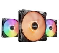 be quiet! Light Wings LX 120mm Black ARGB PWM Case Ventole, Triple Pack | Numerosi colori ed effetti, 16 LED ARGB, 7 pale ottimizzate, cavo ARGB con possibilità di collegamento in serie