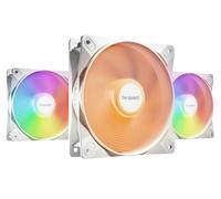 BQT BL122 - si quiet! LIGHT WINGS LX | 120 mm PWM bianco kit da 3 pz