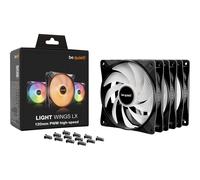 Be Quiet Light Wings Lx Gehäuseluefter Pwm High-Speed 120 mm black BL124
