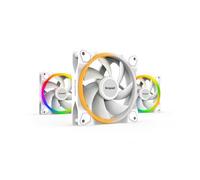 be quiet! Light Wings White | 120mm PWM Triple Pack Case per computer Ventilatore 12 cm Bianco 3 pz