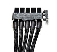be quiet! Power Cable CS-3310, 1 Cavo S-ATA, Singolarmente Rivestito, Lunghezza 300 mm, Prolunga Premium Per Alimentatori Modulari BQ, Design Di Alta Qualità, Nero