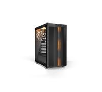 be quiet! Pure Base 500DX Black PC case, 3 ventole preinstallate Pure Wings 2 140mm, pannello frontale e superiore studiati per massimo airflow, ARGB, USB 3.2 Gen2 Type C, supporta radiatori da 360mm
