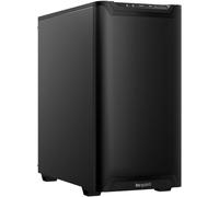 be quiet! Pure Base 501 Airflow Black PC Case, 2x 140mm Ventole PWM | Pressione statica, design spazioso, dimensioni compatte, USB 3.2 Gen 2 Type C, installazione verticale della scheda grafica