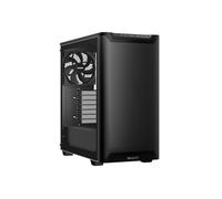 be quiet! Pure Base 501 Airflow Window Black PC Case 2 Pure Wings 3 140 mm Ventole PWM preinstallate ad alta pressione statica, USB 3.2 Gen 2 Tipo C, design spazioso, finestra laterale in vetro