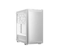 be quiet! Pure Base 501 Airflow Window White PC Case 2 Pure Wings 3 140 mm Ventole PWM preinstallate ad alta pressione statica, USB 3.2 Gen 2 Tipo C, design spazioso, finestra laterale in vetro