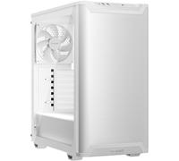 be quiet! Pure Base 501 Airflow Window White PC Case 2 Pure Wings 3 140 mm Ventole PWM preinstallate ad alta pressione statica, USB 3.2 Gen 2 Tipo C, design spazioso, finestra laterale in vetro